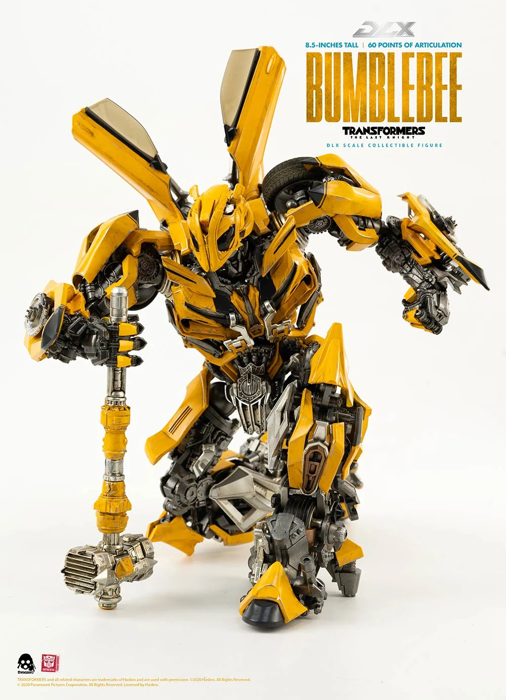 [pre-order] Hasbro Three Zero Transformers: The Last Knight DLX Bumblebee Mmodel Toy Anime Gift Action  Figures Collect