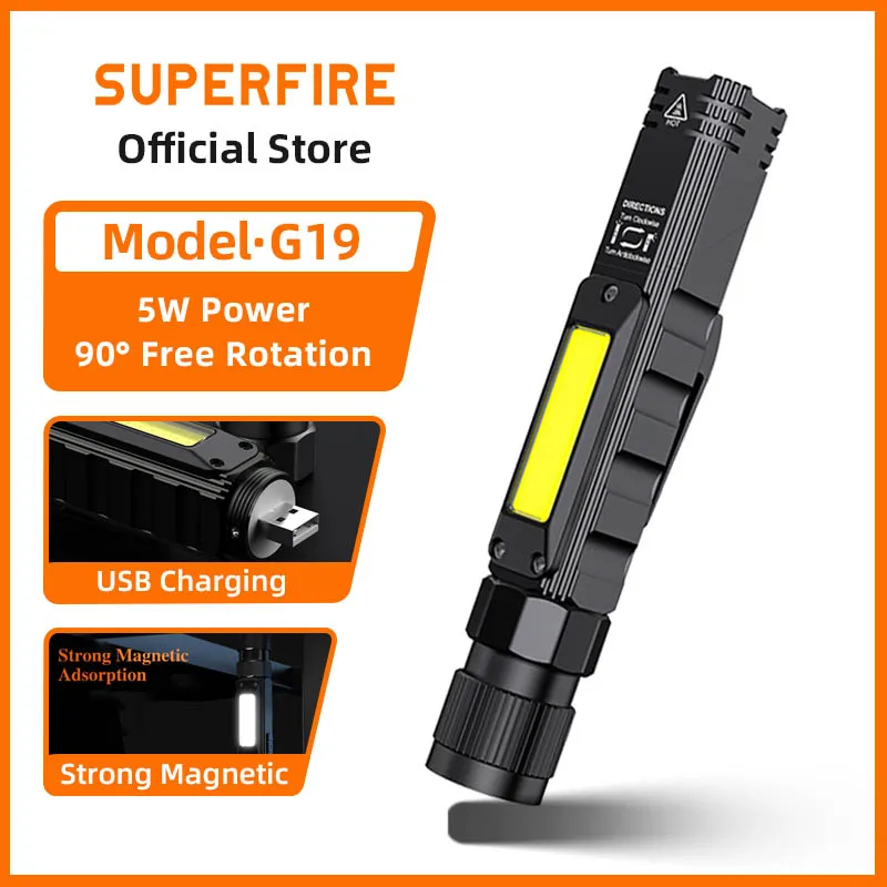

SUPERFIRE G19 Портативный фонарь
