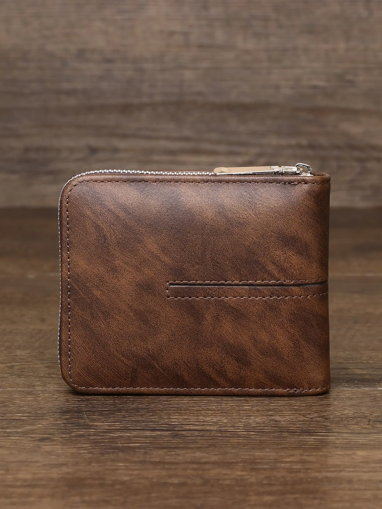 Fashionable Vintage Men's Short Wallet With Multiple Card Slots, Large Capacity, Portable And Multi-Functional, A Gift For Men