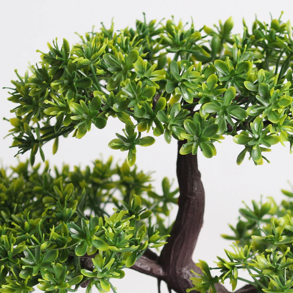 

Plant Simulated Welcoming Pine Potted Dining Table Small Ornament Garden Faux Plants Indoor