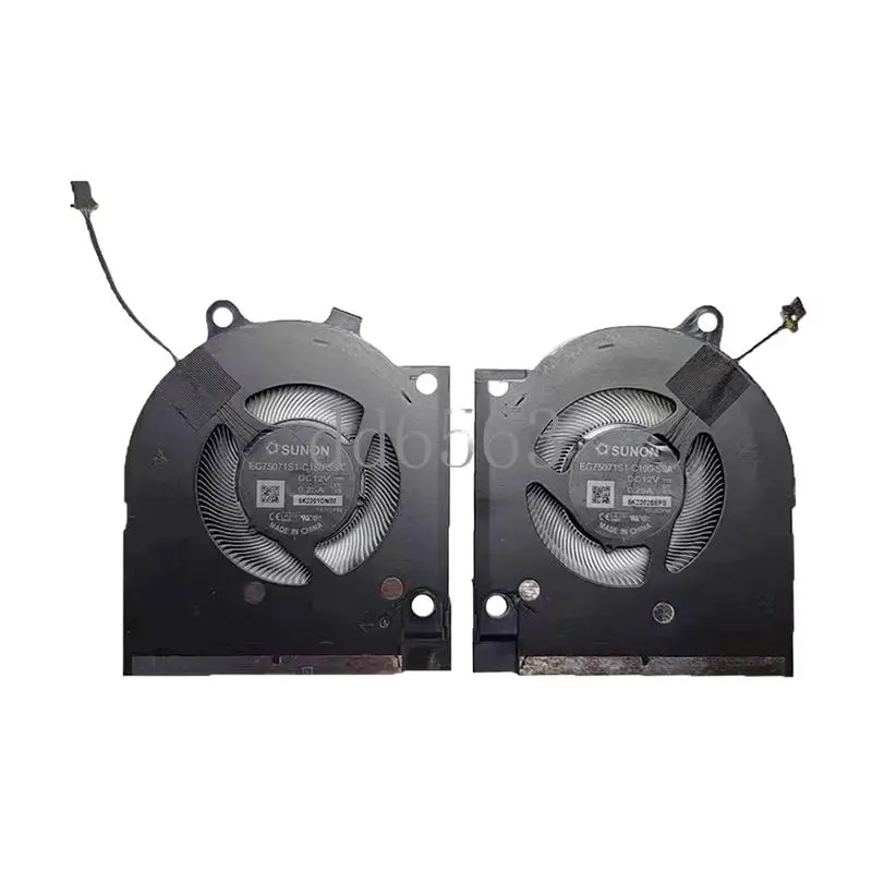 NEW CPU&GPU Cooling Fan For DELL G15 5520 12V 2022 model EG75071S1-C180-S9A EG75071S1-C190-S9A