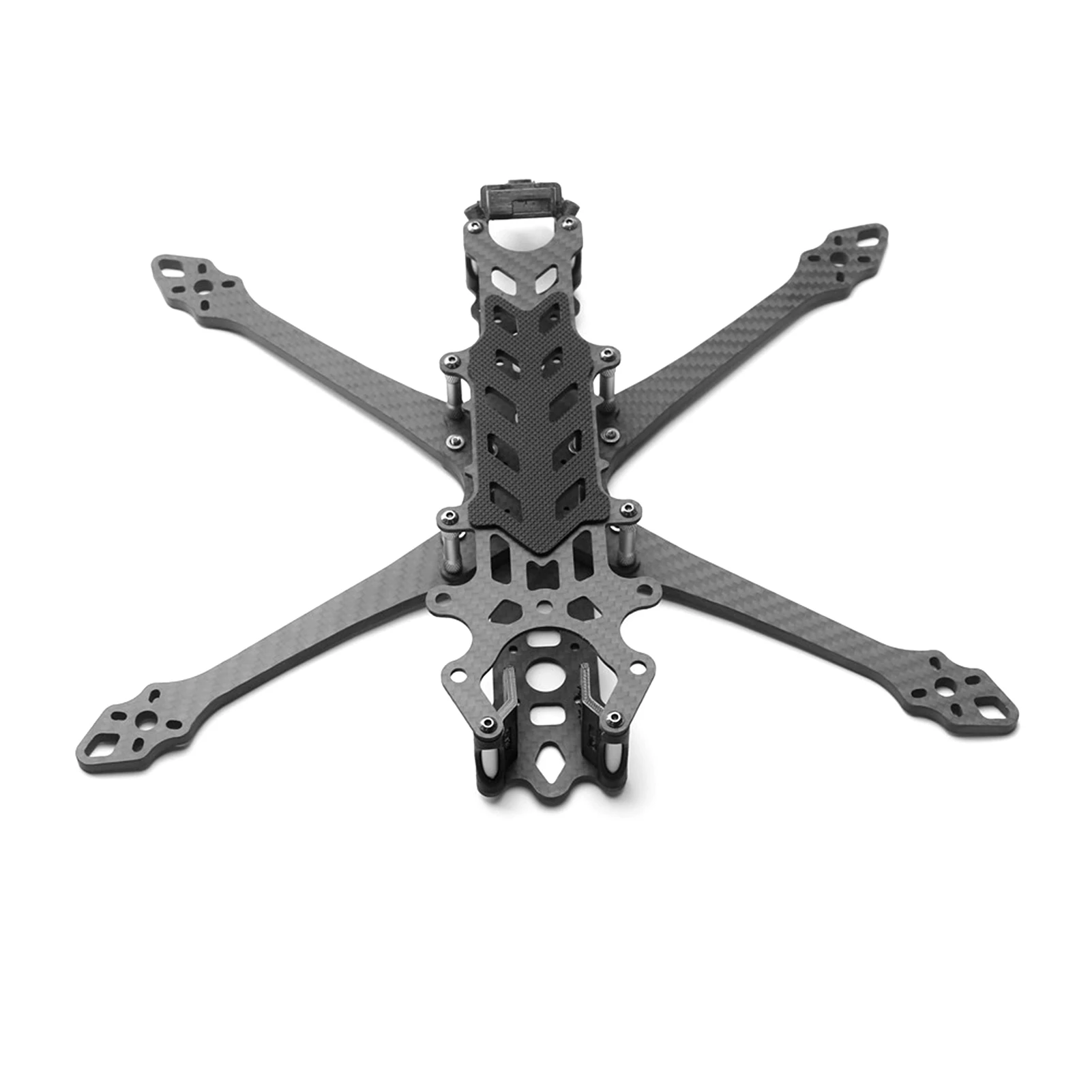 7 inch 295mm  Carbon   Frame Kit Wheelbase 295mm Arm 5.0mm Suitable for Long Range Drone  Frame Kit