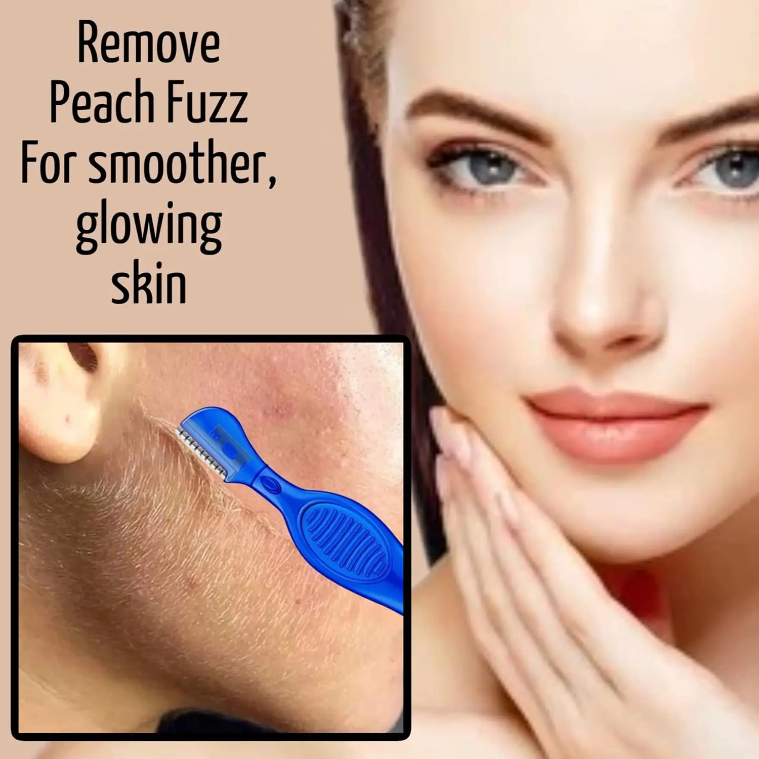 30 Pc Eyebrow Razor Precision Shaver for Facial Hair Removal Dermaplaning Tool with Handle Reusable Women Men - view 5