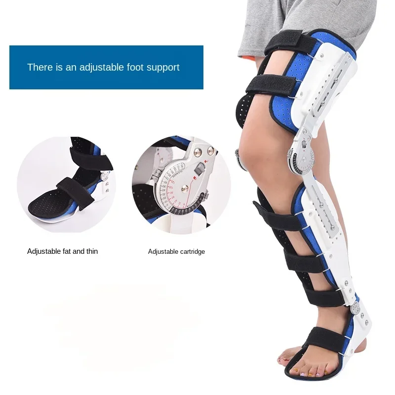 Orthopedic Ankle-Foot Brace - Rehabilitation Support for Knee, Leg, and Ankle, Convalescence Aid and Stabilizer
