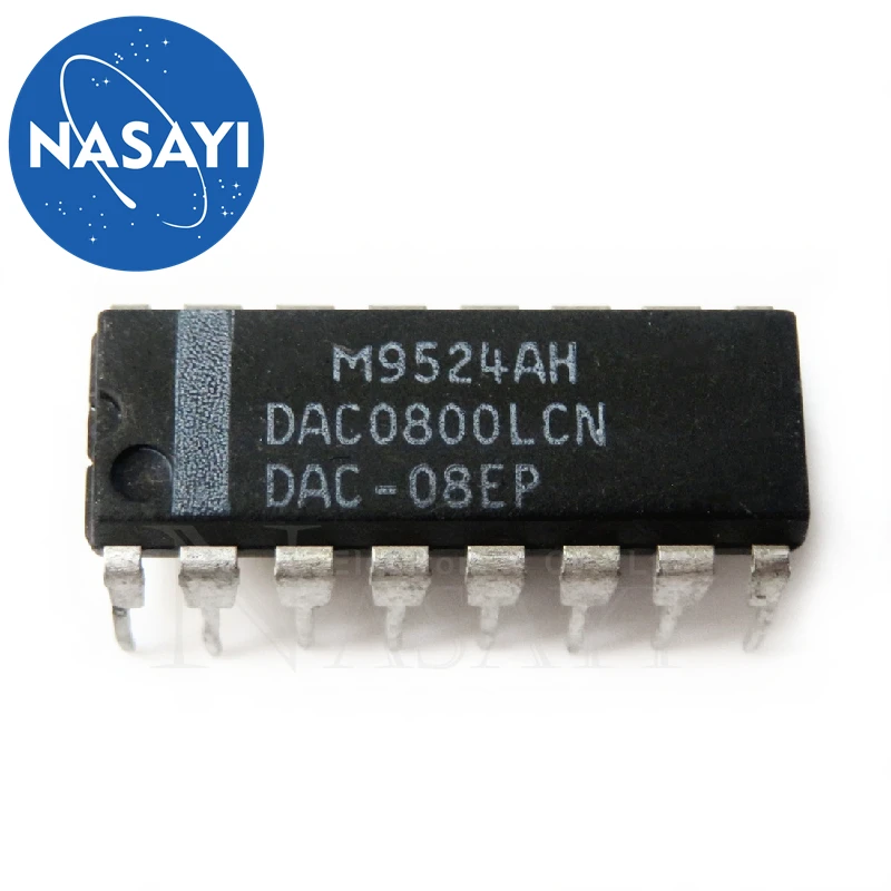 10pcs/lot DAC0800LCN DAC0800 DIP-16