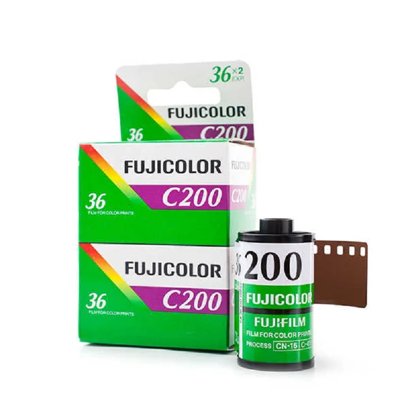 Película Fujifilm Fujicolor 200 Original a Color de 35mm, 36 Exposiciones por Rollo, Nueva Película Fujifilm, 1/3/5/10 Rollos para Cámara de Formato 135
