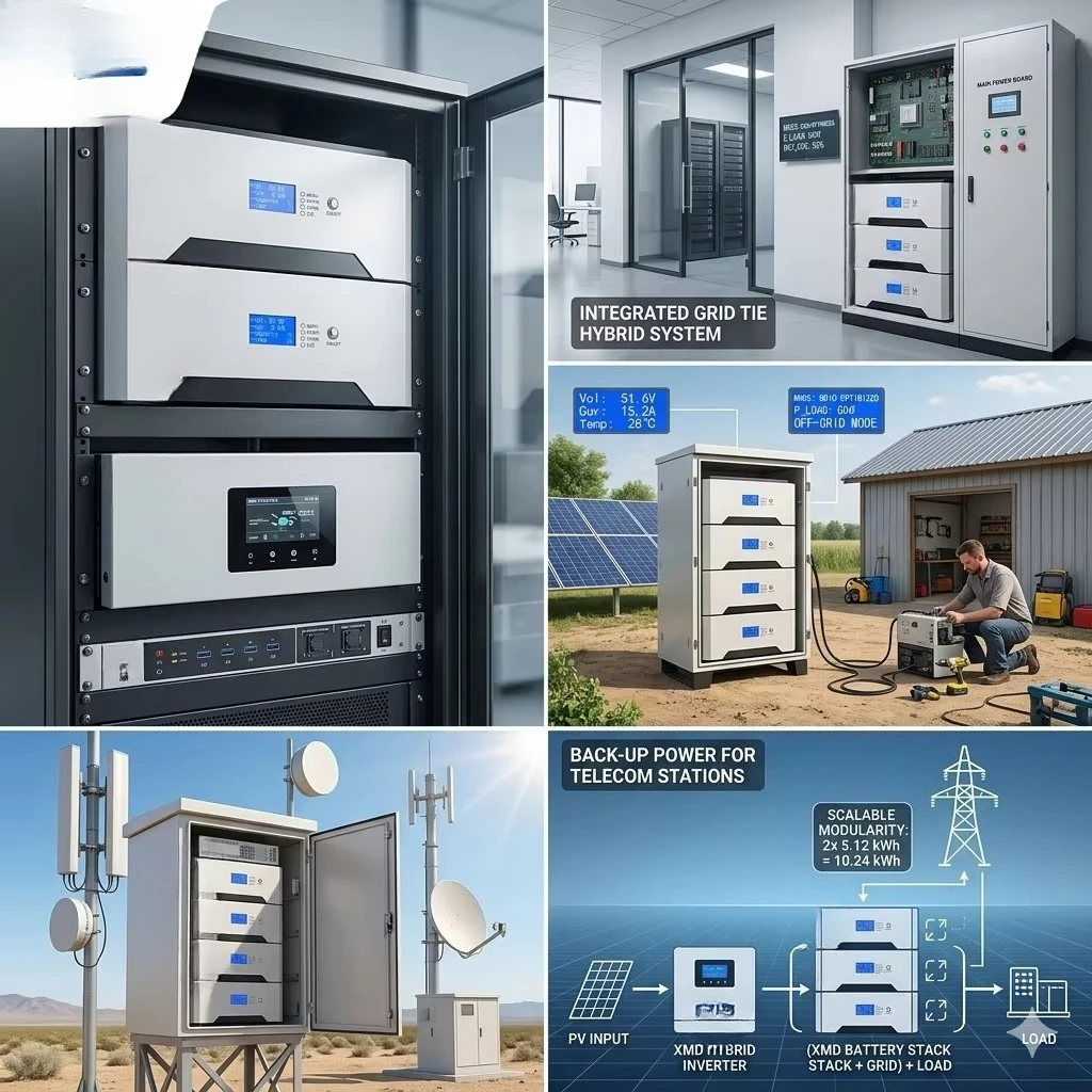 5kW  solar system energy storage lithium battery generator with 10-year warranty and CE certification