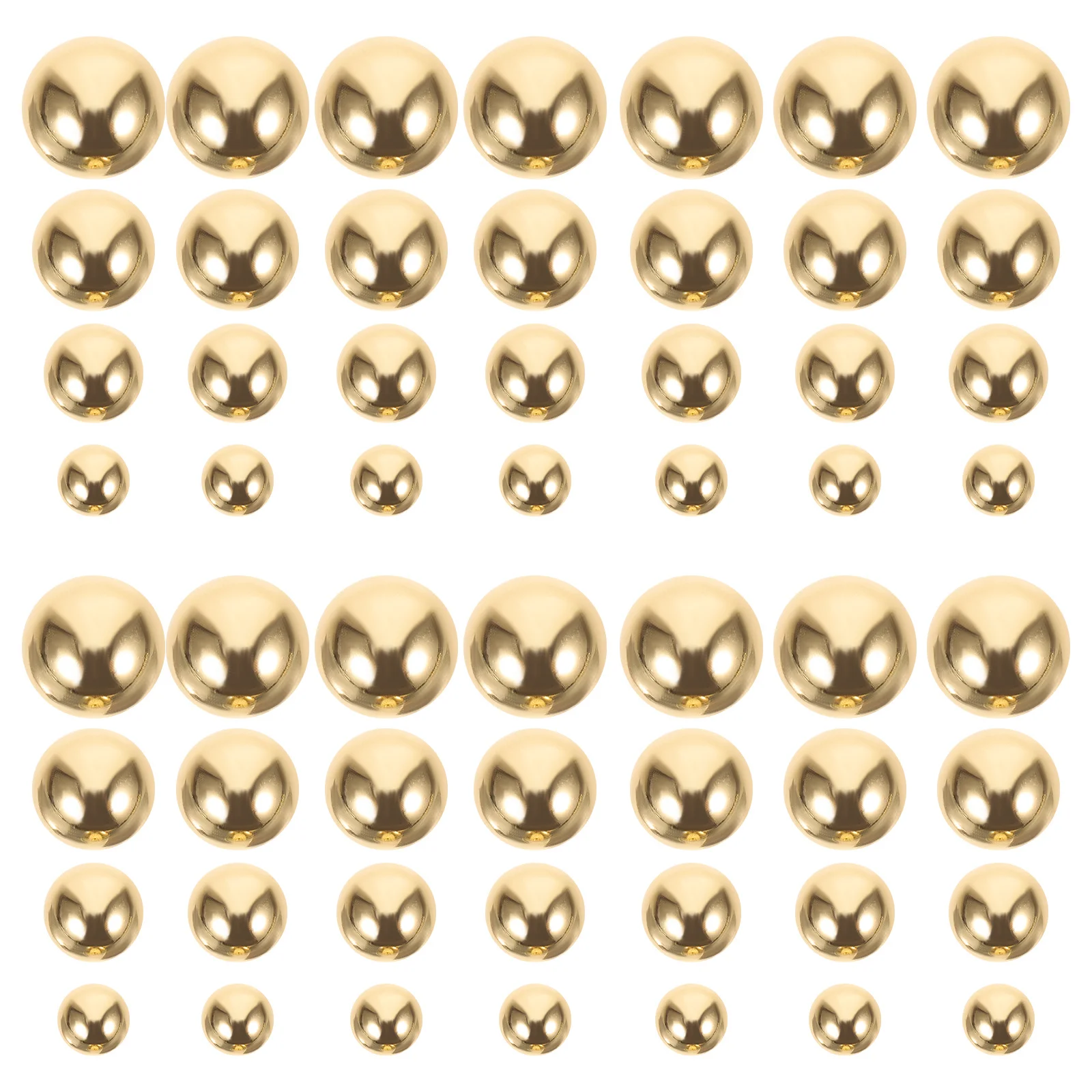 

1000Pcs Half Round Pearl Nail Charms Delicate Plastic Manicure Accessory Easy Decorative Nail Art Supplies for Salon Home Use