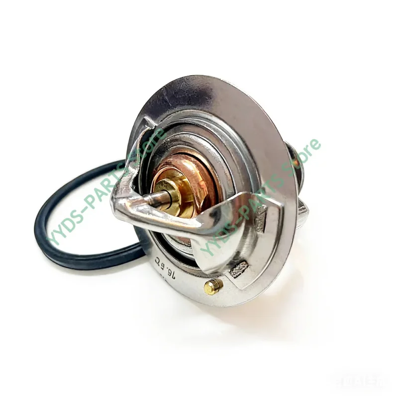 4JJ1 4JK1 Thermostat 76.5℃ For Isuzu ELF 300 DMAX MUX D-MAX MU-X Pickup Truck Engine