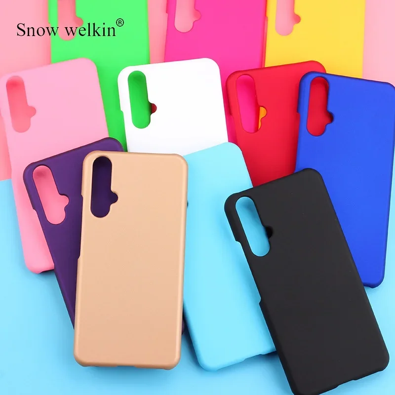 For Huawei Honor 20 Luxury Rubberized Matte Hard Plastic Case Cover For Honor 20S 20 Pro Lite 20i Back Phone Cases