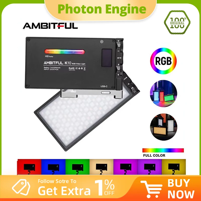 Ambitful K10 Rgb 25…