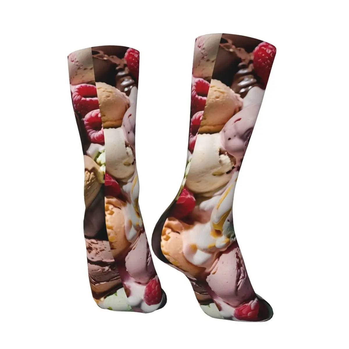 جوارب آيس كريم حلوة جوارب قوطية للجنسين للرجال جوارب تزلج مريحة للخريف جوارب غير قابلة للانزلاق