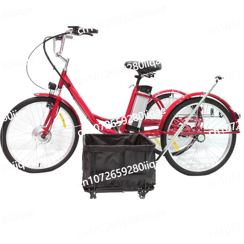 

Multifunctional Power Tricycle Human Tricycle Detachable Shopping Cart