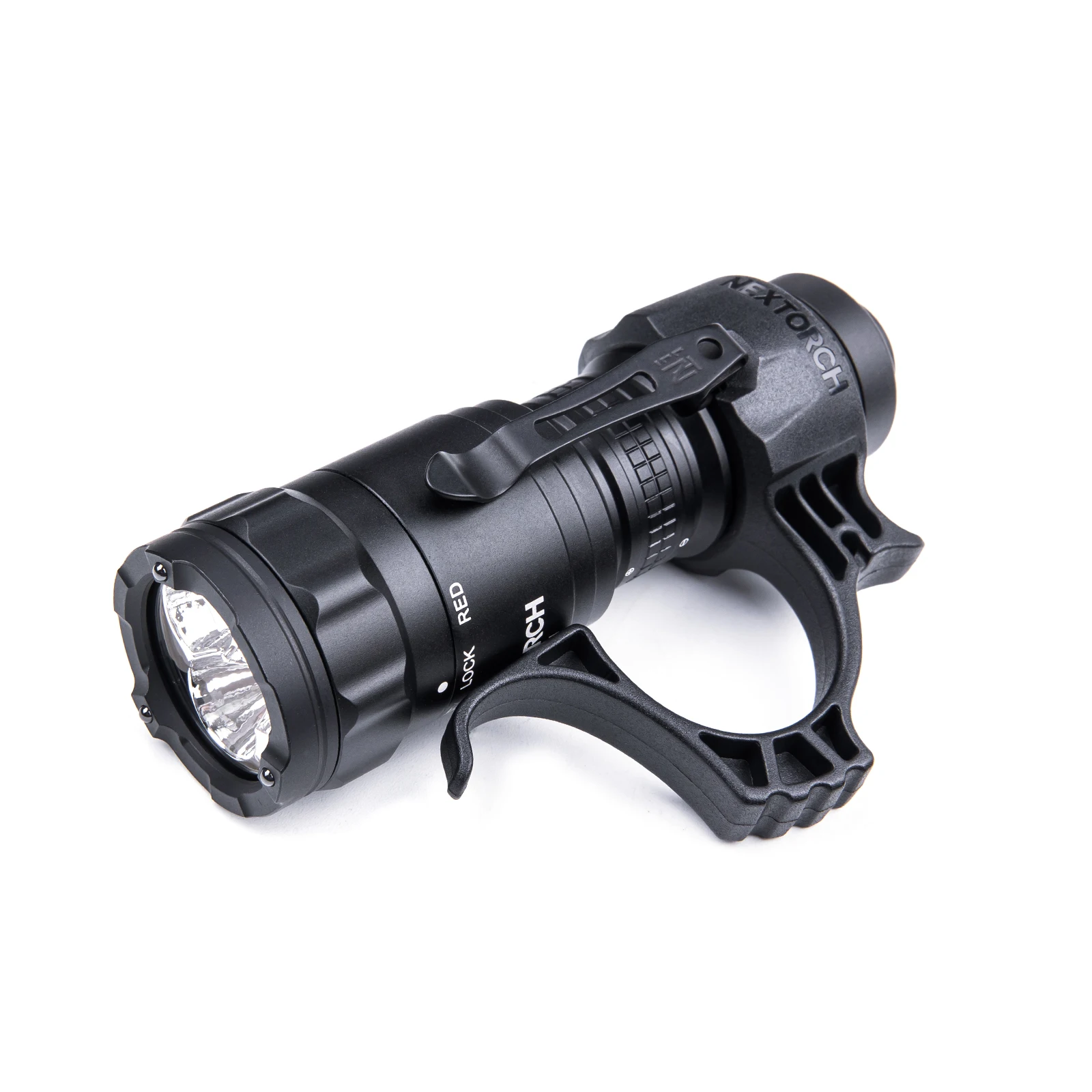 NEXTORCH TA21 Linterna táctica LED 1300 lúmenes roja y blanca EDC - imagen 4