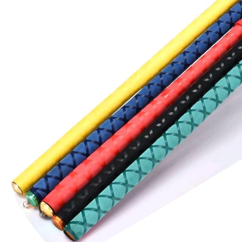 Silicone Fishing Rod Grip Wrap with Heat Shrink Tube Anti-Slip Sweat Absorbent Handle Cover for Fishing Rod 28/30/35MM