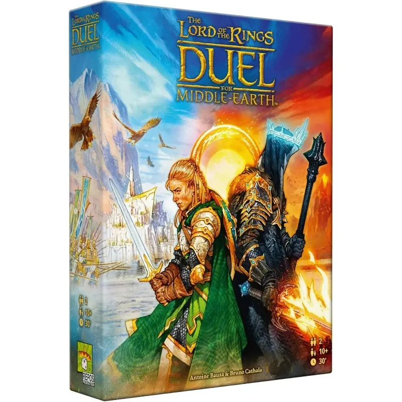 2025 LOTR: War of the Rings Ultimate 2-Player Strategy Board Game Hero Tokens Collector's Edition Friends Family Gathering Games