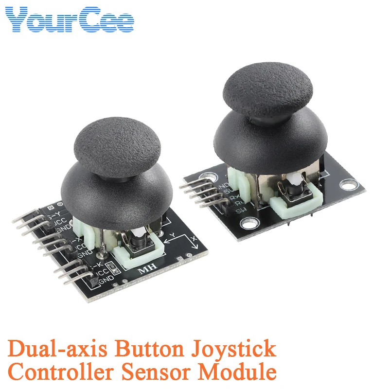 5PCS/1PC Dual-Axis XY Button Joystick 5Pin 9Pin Game Joystick Controller Sensor Module Joystick DIY Electronic Building Block
