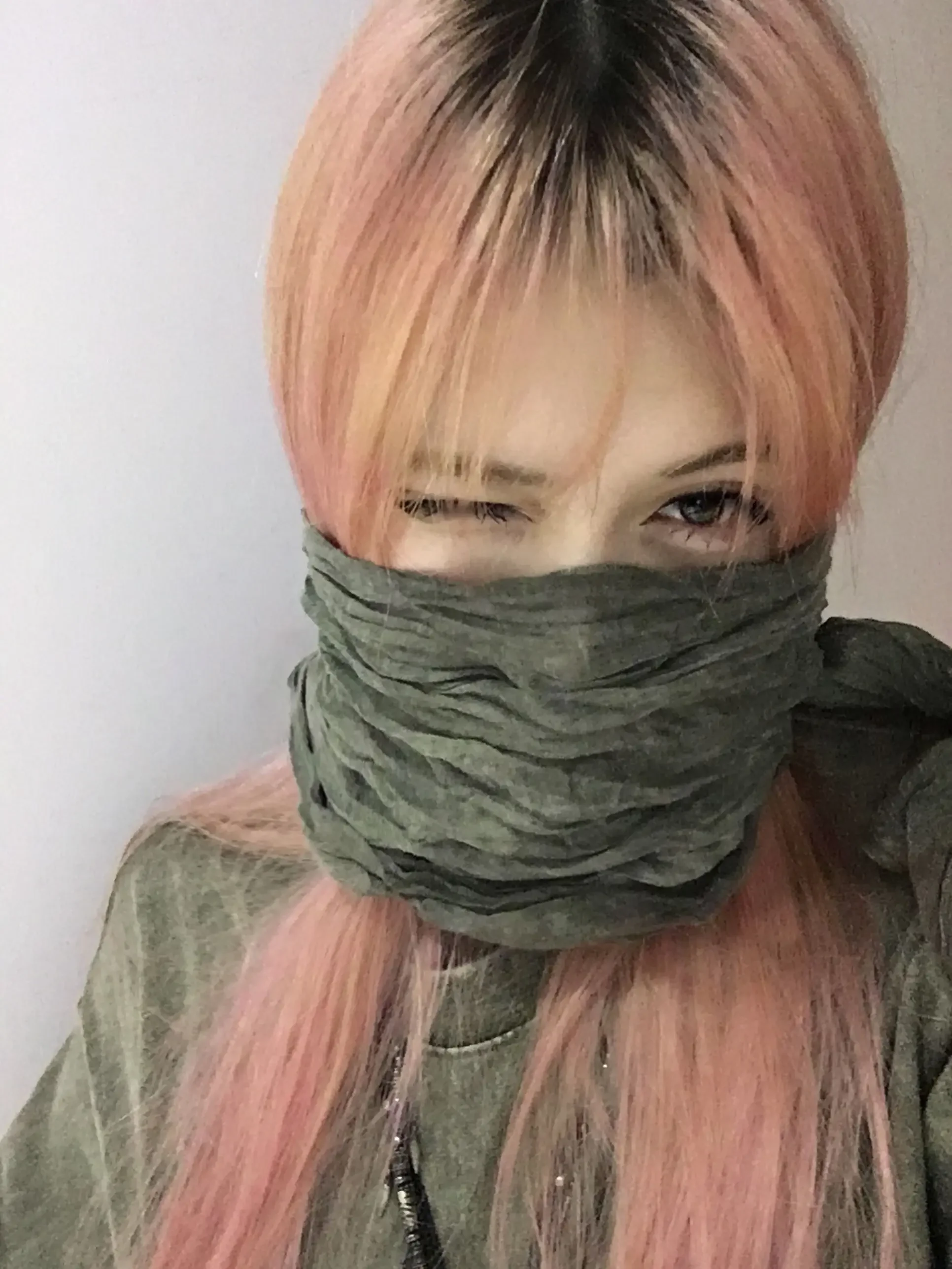 Ruibbit Hot Girl Punk Japanese Headdress Distressed Scarf Hooded Hat Windproof Scarf Woman Y2k