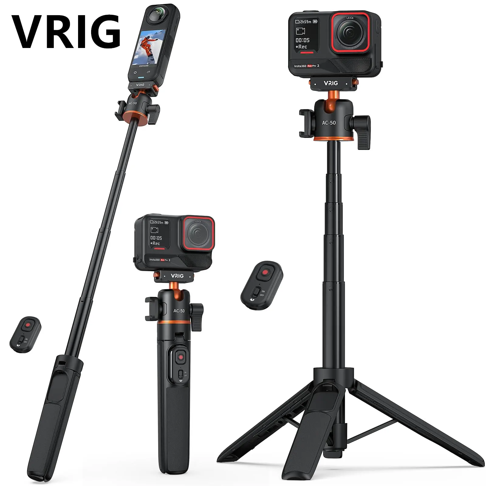 VRIG Magnetic Selfie Stick Tripod 21