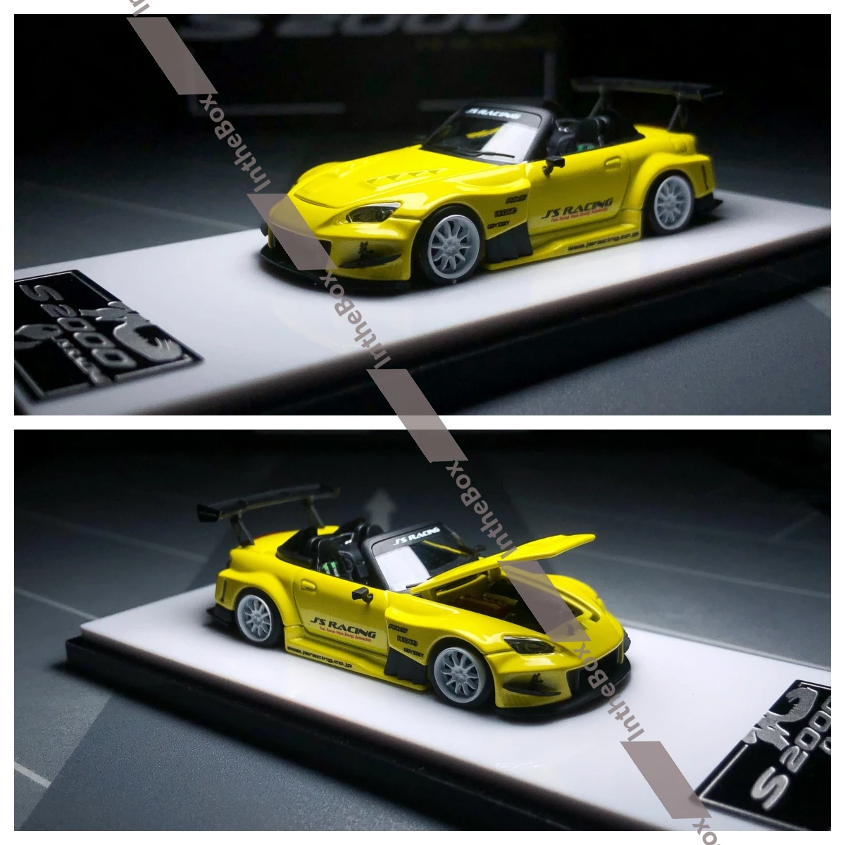 

1/64 MT S2000 AP1 AP2 J's Racing Open & Close diecast Model Car Collection Limited Edition Hobby Toys