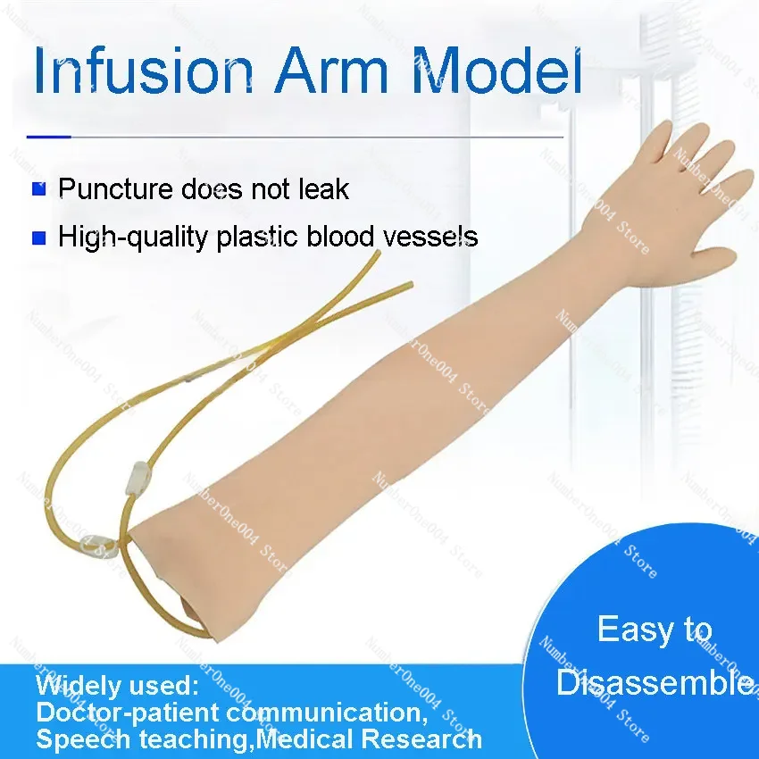 Advanced arm Anatomical Phlebotomy Venipuncture Practice Model anatomyInjection practice Medical Simulator Nurse Training kit