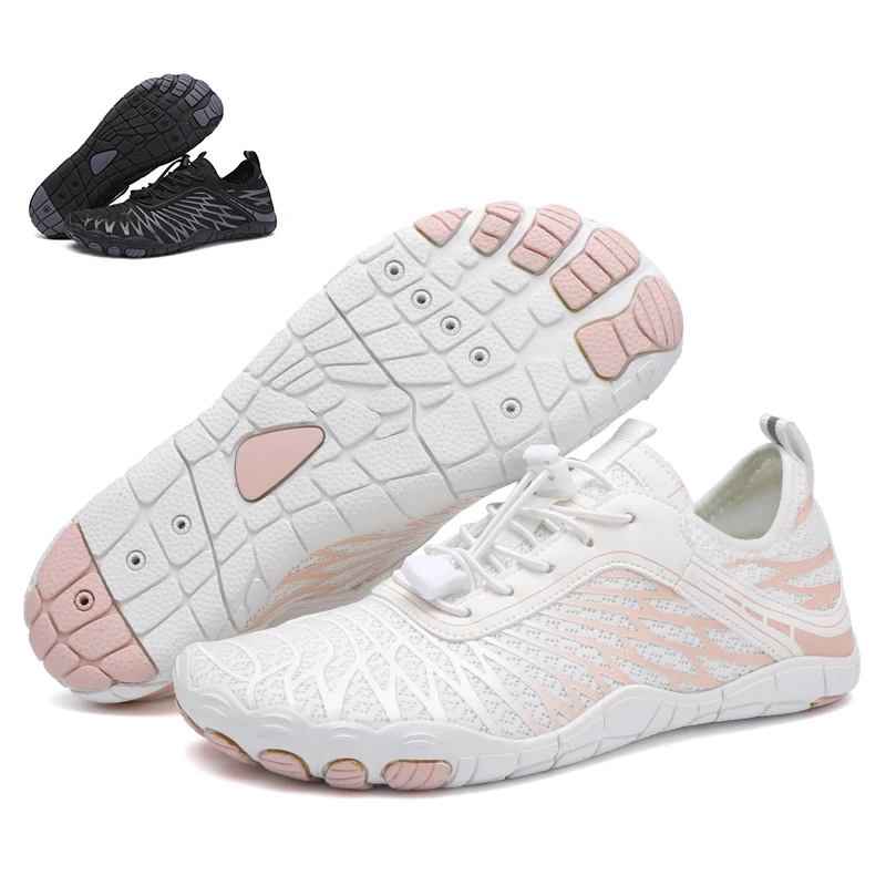 

Новая обувь для плавания, пляжная обувь для фитнеса и серфинга с пятью пальцами, быстросохнущая дышащая летняя обувь унисекс для прогулок по течению