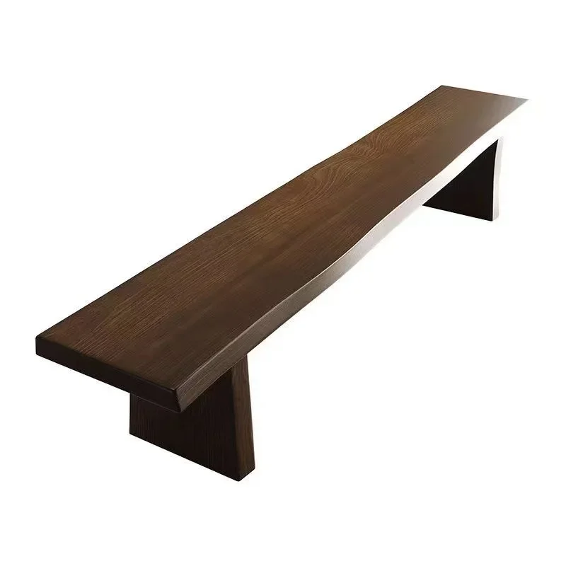 

Nordic Chinese Solid Wood Bench Simple Modern Bench