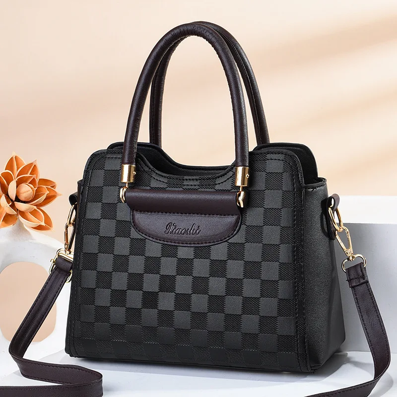 2022 New Fashion Women\'s Handbag Large Capacity Stone Pattern Foreign Trade One Shoulder Crossbody Bag