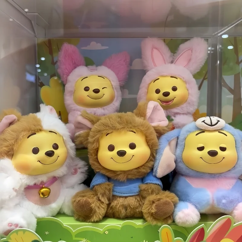 ตุ๊กตาจี้การ์ตูนวินนี่เดอะพูห์ ซีรีส์ Naughty Party ของแท้ มีสินค้าในสต็อก กล่องสุ่มลายปริศนา ของขวัญเซอร์ไพรส์วันเกิดสำหรับเด็ก