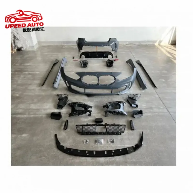 Suitable for Car Conversion Facelift MT Bodykit Front Rear Bumper Side Panel BMW 1 Series F40 135i 2020+ PP Material