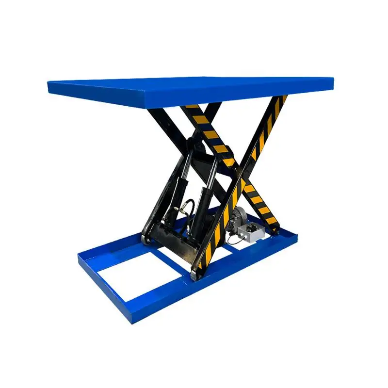 Electric hydraulic lifting platform Automobile lift Factory cargo hoist Fixed scissor lift