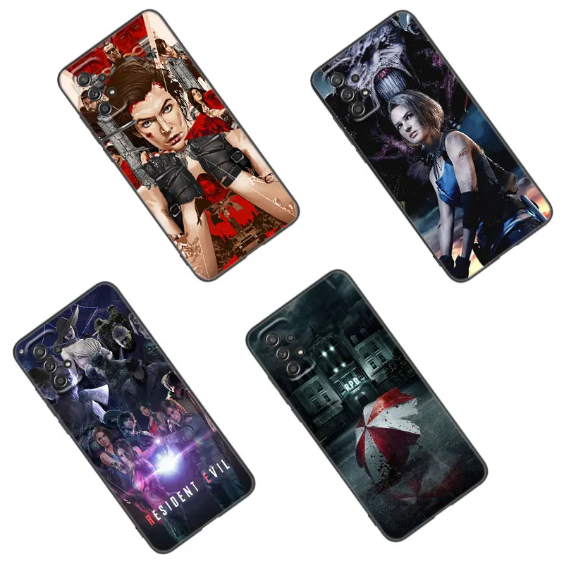 R-Resident-Game-E-Evil Phone Case For Samsung A13 A22 A24 A32 A23 A25 A34 A35 A52S A53 A54 A55 A73 A12 A14 A15 A31 A33 A50 A51