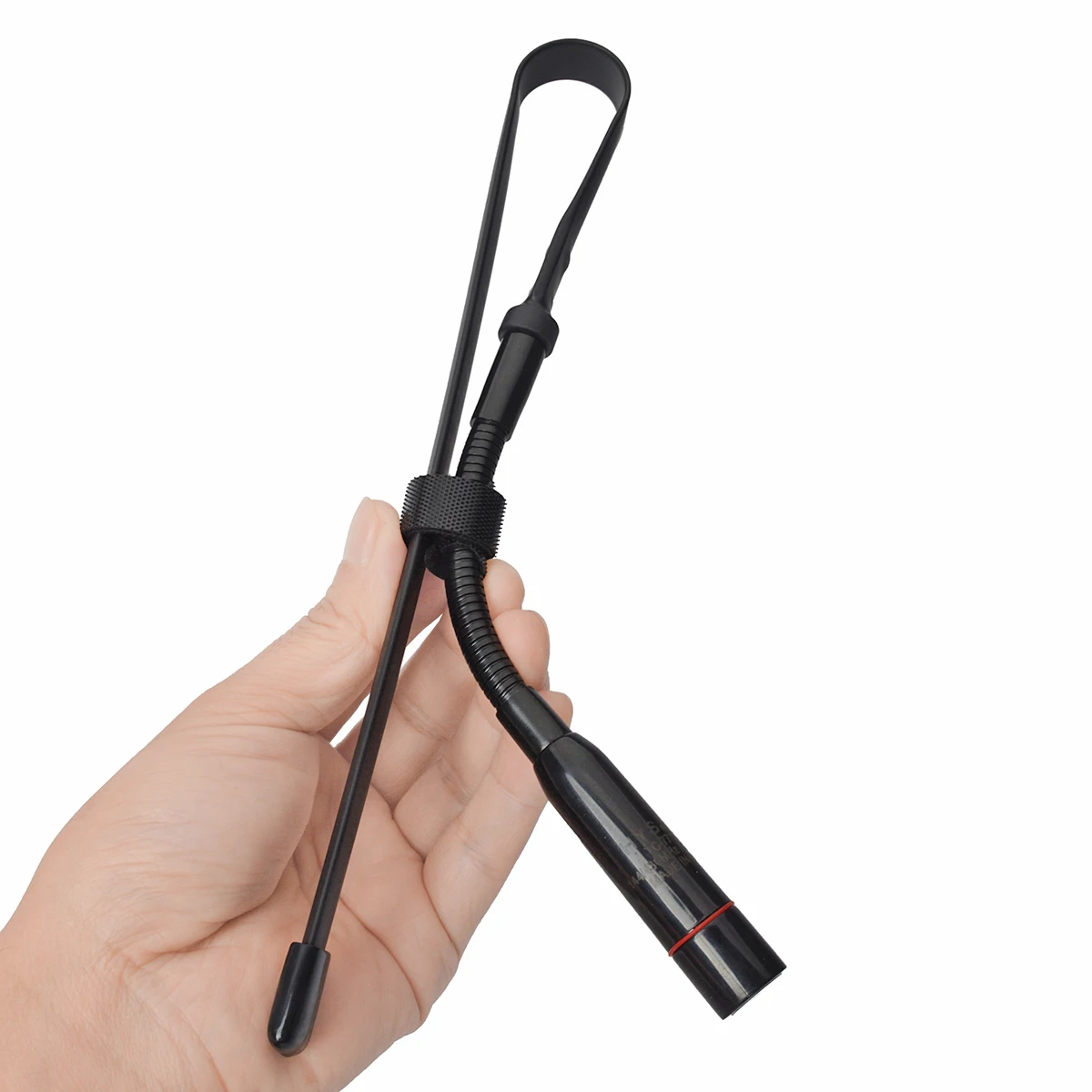 144/430MHz CS Foldable Tactical Antenna,Dual Band Gooseneck SMA Male Radio Antenna for YAESU VX-1R,VX-2R,VX-3R,Baofeng BF UV3R