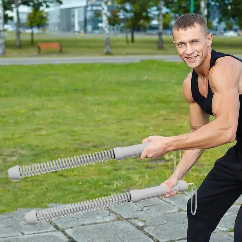 

Exercise Ropes Training Ropes Heavy Exercise Battle Ropes 2X Lightweight Muscle Building Cords Replacement Spring Rod Equipment