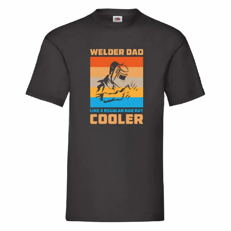 Dad Like A Regular Dad But Cooler   Tees High Quality 100%Cotton Short Sleeve