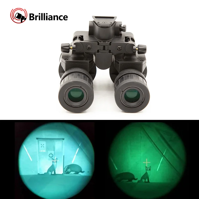 IP65 Infrarot Gen 2 Gen 3 PVS31 Nachtsichtkamera NVG Helmmontierte Nachtsichtbrille