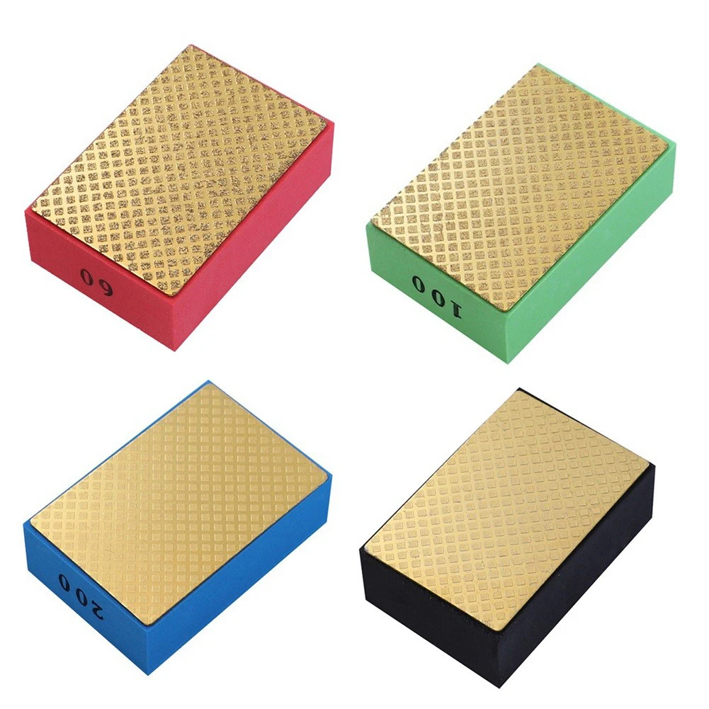 Glass Sanding Block Emery Sanding Disc Different Grit Options Effective Grinding Performance Enhanced Durability
