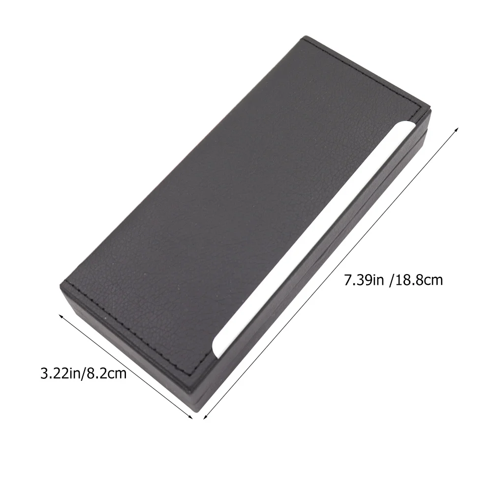 علبة أقلام رقيقة صندوق هدايا مضاد للخدش حامل قلم حبر منظم عملي لأحداث الأعمال المدرسية المكتبية