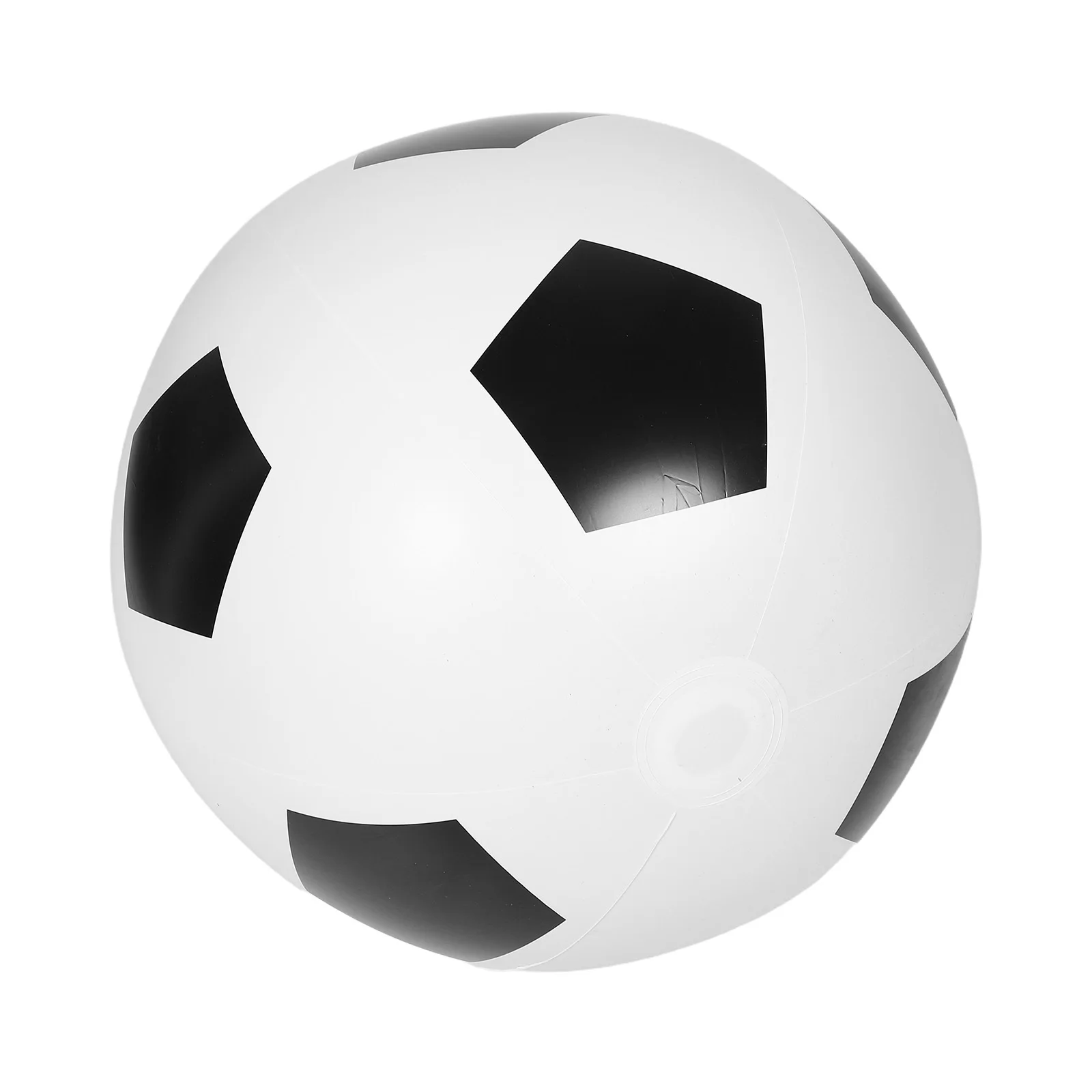 ลูกฟุตบอลเป่าลมขนาด 60 ซม. สัมผัสนุ่ม สำหรับเด็ก เล่นได้ทั้งในร่มและกลางแจ้ง เสริมสร้างการประสานงาน เหมาะสำหรับเล่นในสวนหลังบ้านหรือชายหาด