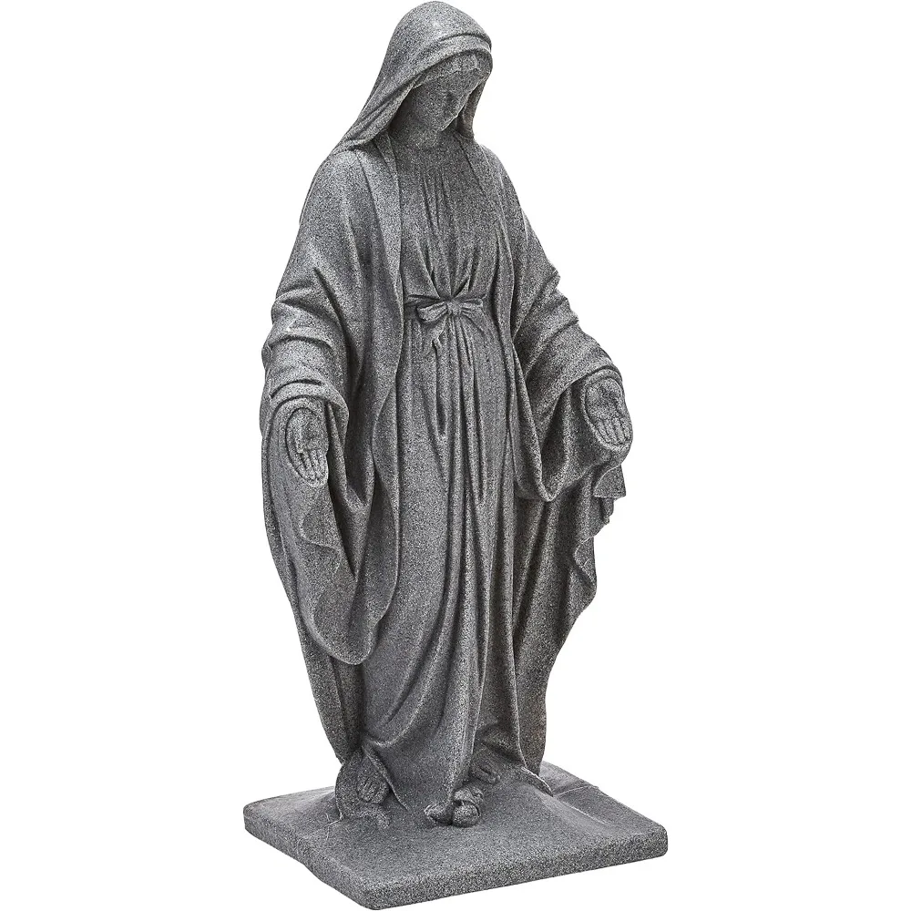 

Virgin Mary Statue for Home Decoration, Light Weight Decorations, Room Decor, Natural Appearance, Made of Resin, Free Shipping