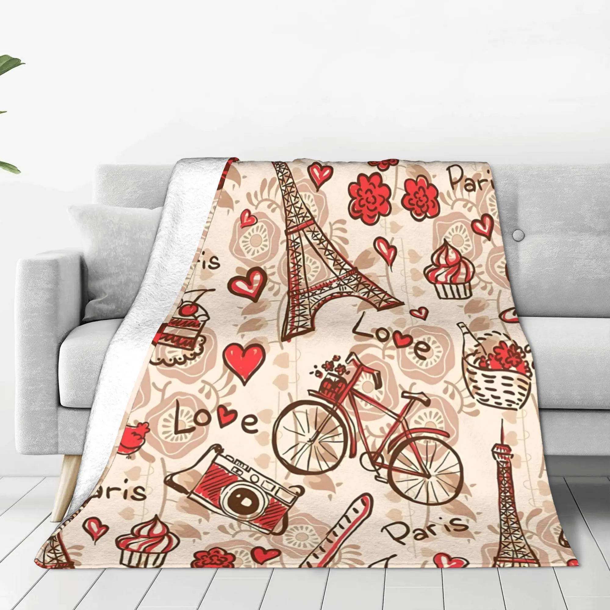 1PC Coffee Aesthetics social media share ideas  Winter Blankets for Adults Bedding Home Interior Sofa Knee Black Friday Deals