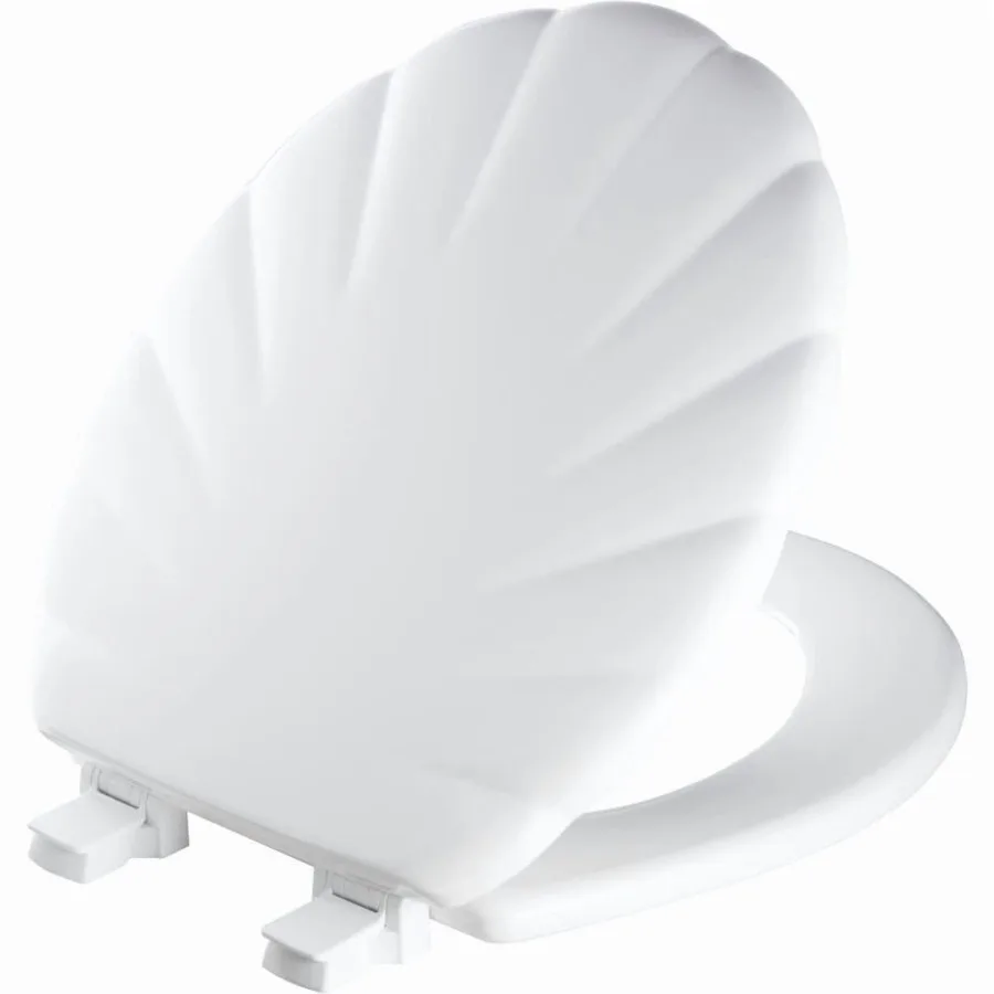 

TOILET SEAT RND SHELL WH Pack of 1