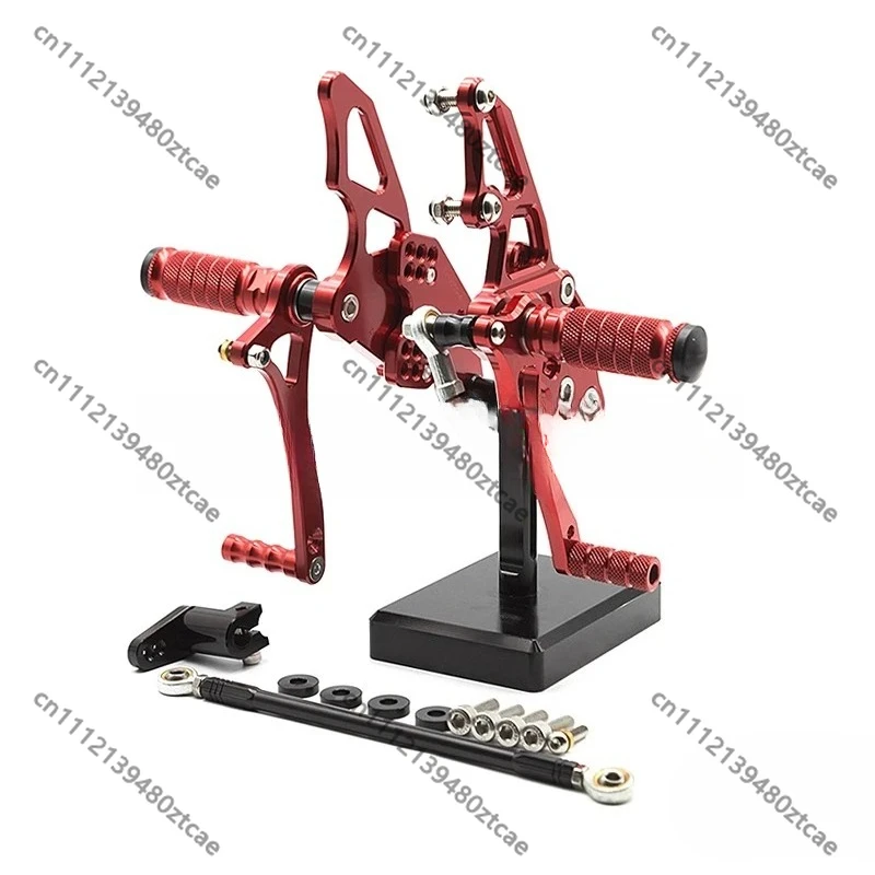 Modified Footrest Bracket Assembly Durable Upgraded Pedal Support Holder Motorcycle Replacement Parts for Daily Riding Repair