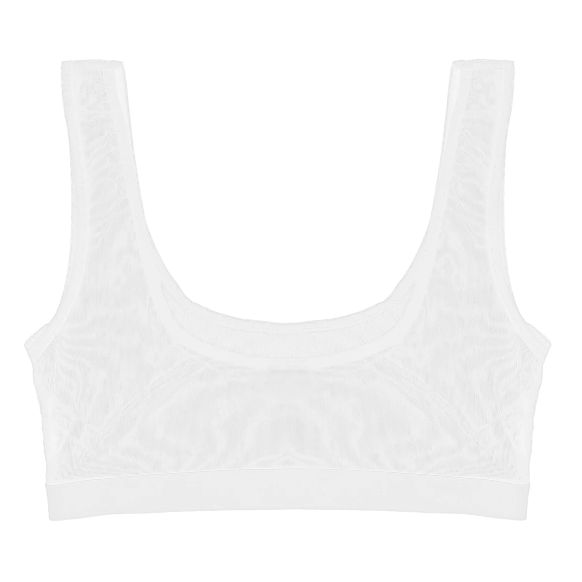 Mens See Through Mesh Tank Top Sleeveless Crop Tops Sport Workout Fitness Transparent Bodybuilding U Neck Vest Tops