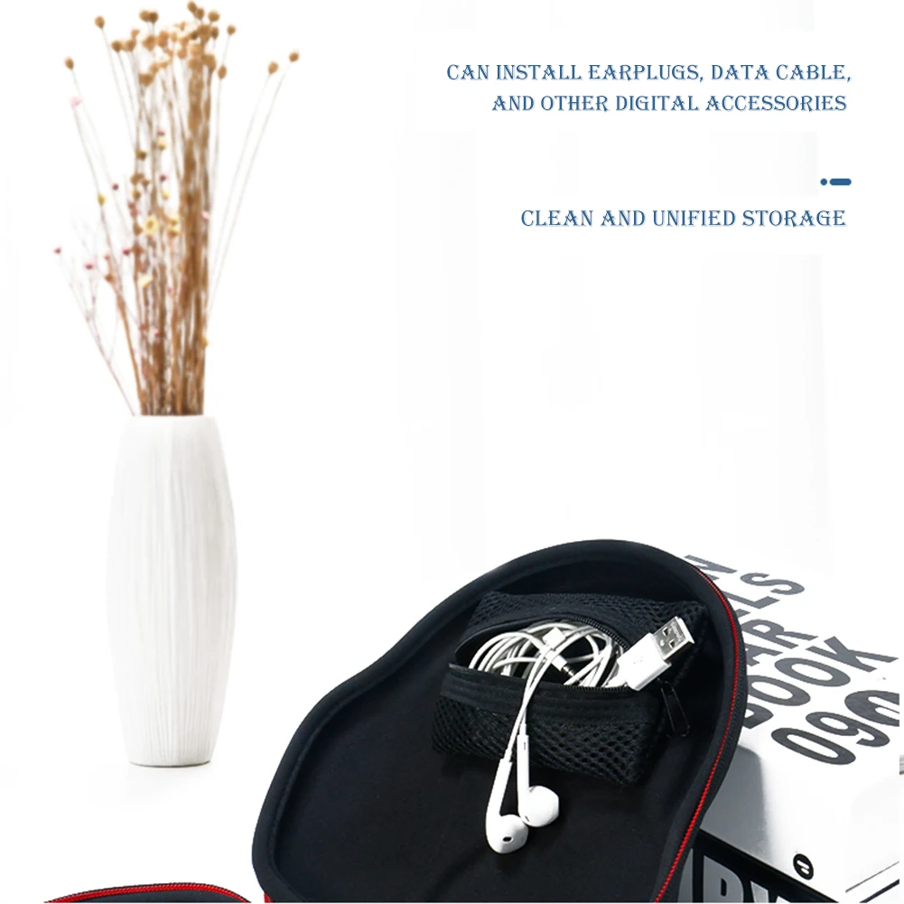 حقيبة حمل واقية محمولة للسفر مقاومة للماء من مادة EVA حقيبة حمل للتخزين الصلب لملحقات سماعات الرأس AirPods Max #6