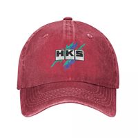 HKS Race Baseball Cap Vintage Distressed  R32 GT-R Headwear Men Women Outdoor Running Golf Caps Hat