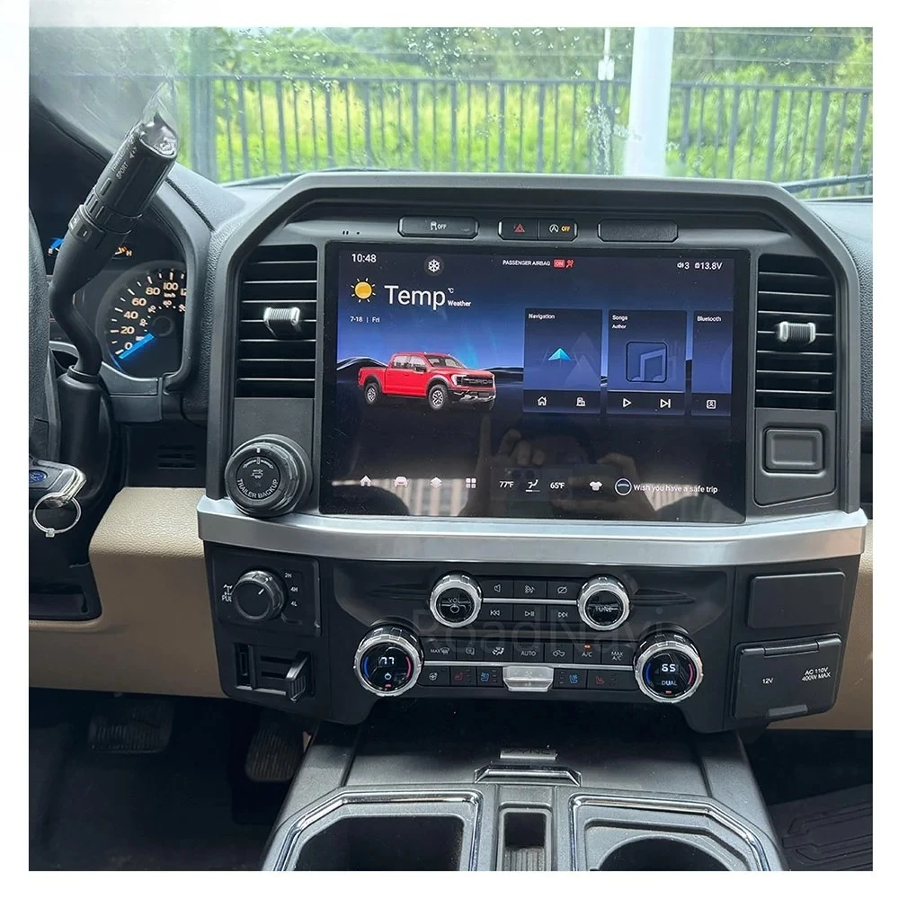 

Автомагнитола RoadNavi Android 13 для Ford F150 2015-2020, мультимедийный плеер для приборной панели, беспроводная USB-камера заднего вида, TV, DSP