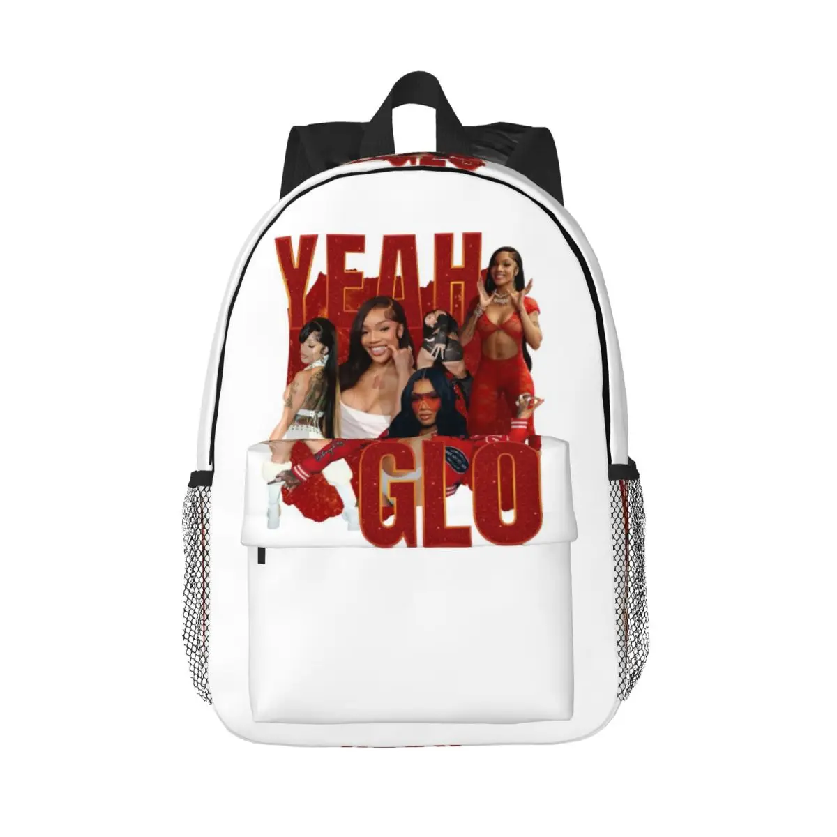 

GloRilla Rapper Hip Hop Backpack Hot Sale Daypack Large Capacity Boy Girl BookBag Shoulder Bag for Men Women Children School Bag