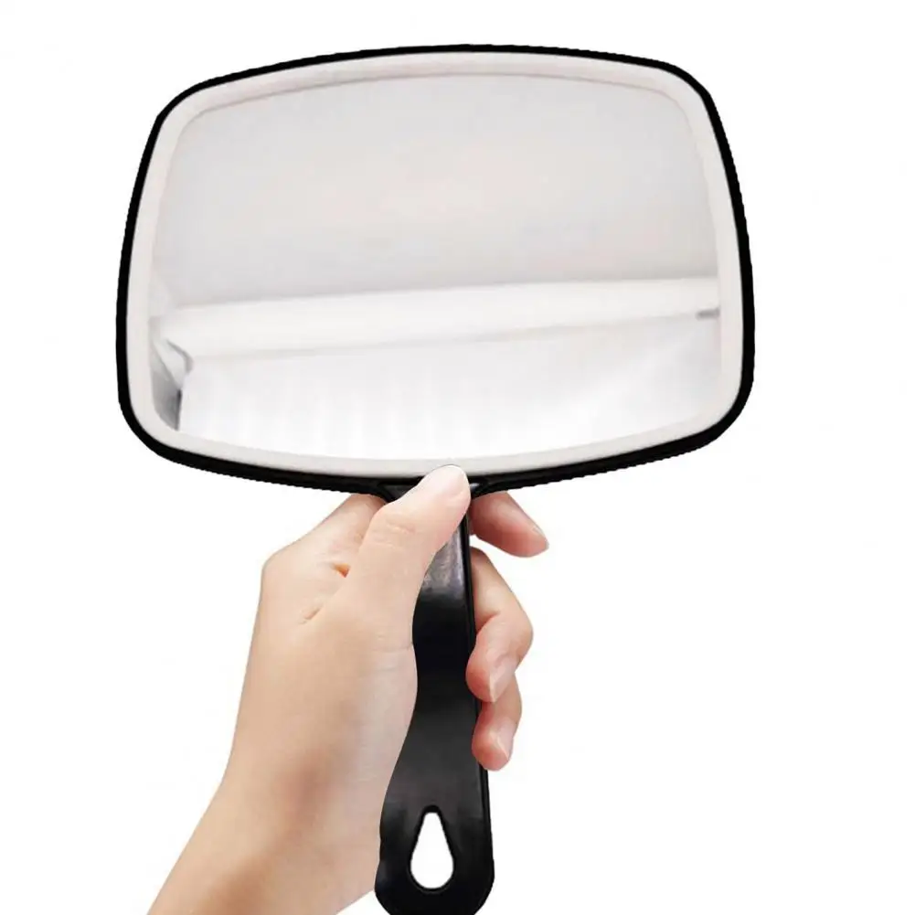 

Professional Salon Barber Hair Stylist Hairdressers Haircut Makeup Mirror Large w/ Handle for Beauty Wide Angle