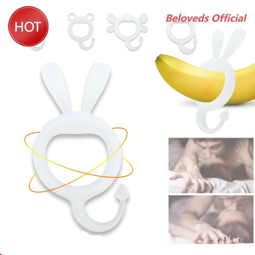 

5 Pcs Cock Ring Penis Enhance Erection Delay Ejaculation Cockring Foreskin Lock Semen Ring Sex Shop Sex Toys for Fierce Man 18+